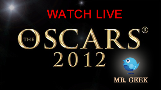 Watch Oscars 2012 Live