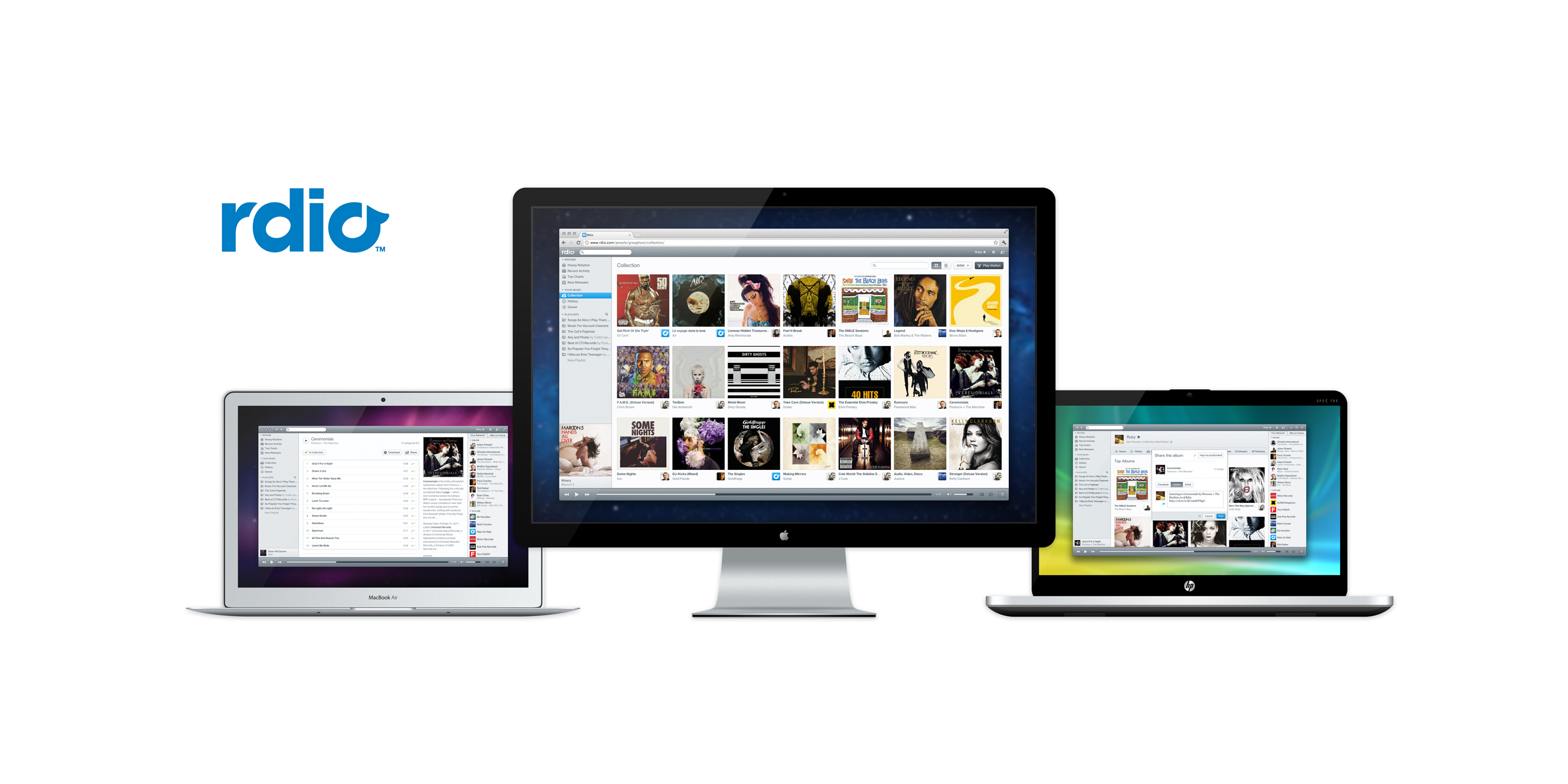 Rdio: Unlimited Music Everywhere (an alternative to Spotify)