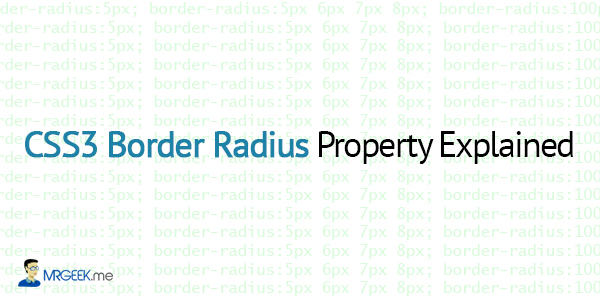 CSS3 Border Radius Property Explained