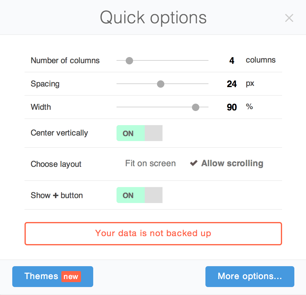 speed dial 2 options